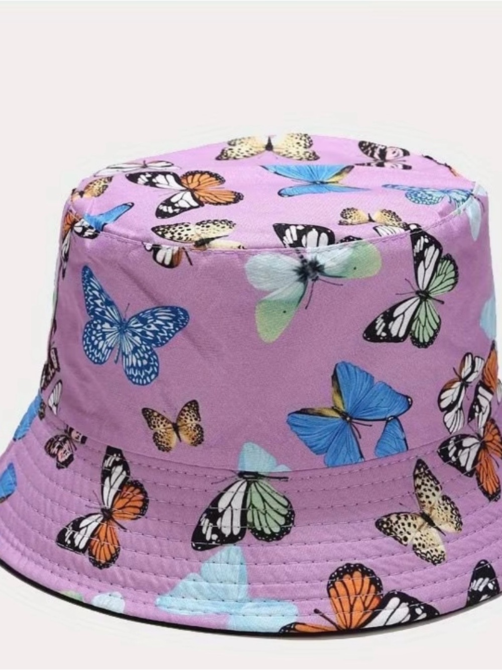 NWT Butterfly Print Bucket Hat, Various Colors, Summer Hats